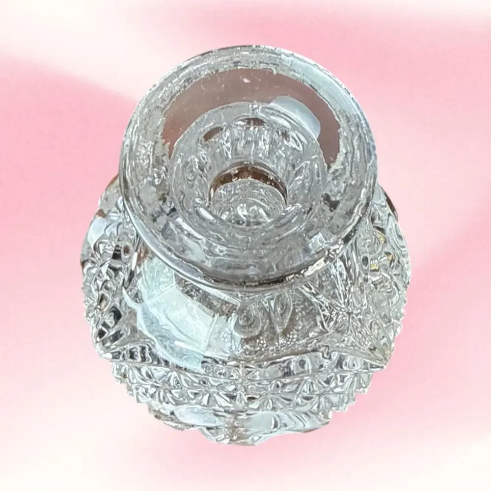 Vintage Hofbauer Byrdes West Germany Lead Crystal Decanter Statement